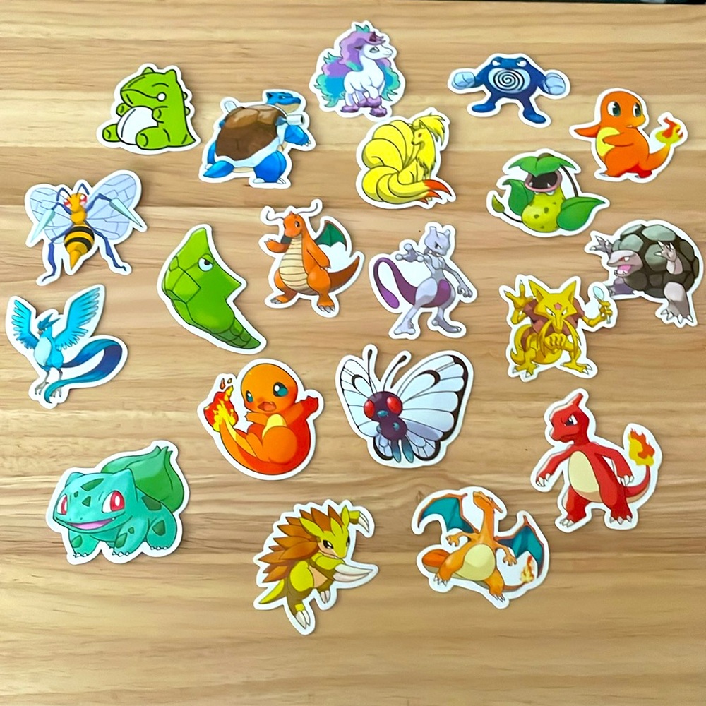 25 Random Pokémon Sticker Pack - Picture 2 of 3